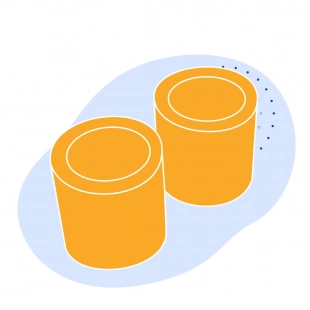 Капролоновая втулка 90х1000 мм кремовая PA 6