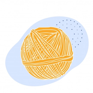 Шпагат полипропиленовый бытового назначения 1900 текс 640 Н