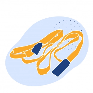 СТКк строп круглопрядный текстильный кольцевой 12 м 6 т