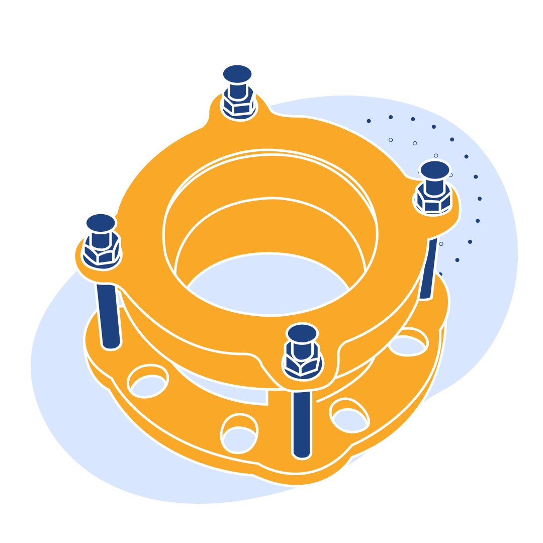 Адаптер чугунный Ду 1 мм Ру 16 МПа