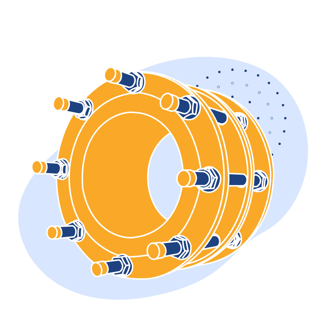 Демонтажная вставка чугунная Ду 500 мм