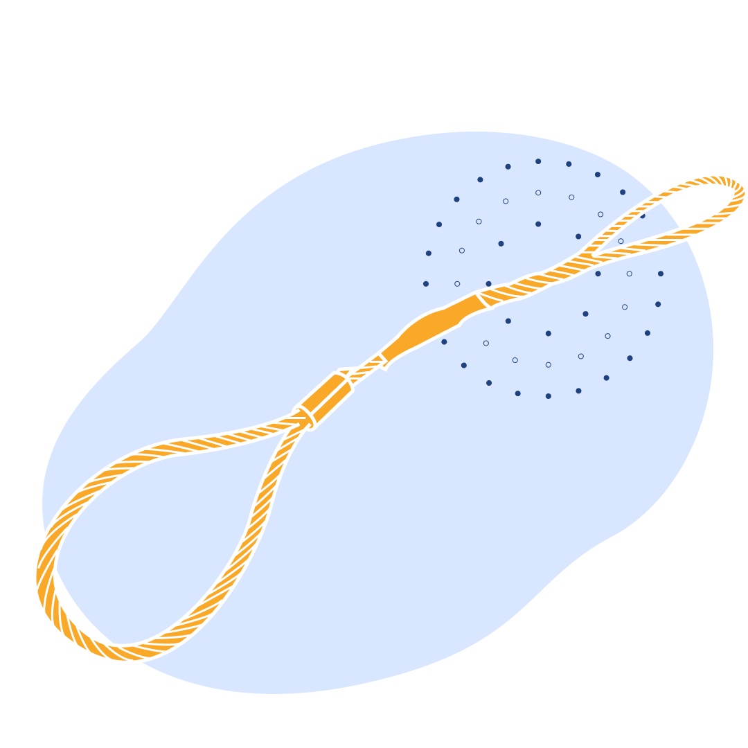 Строп грузовой канатный УСК1 3.2 т 3 м