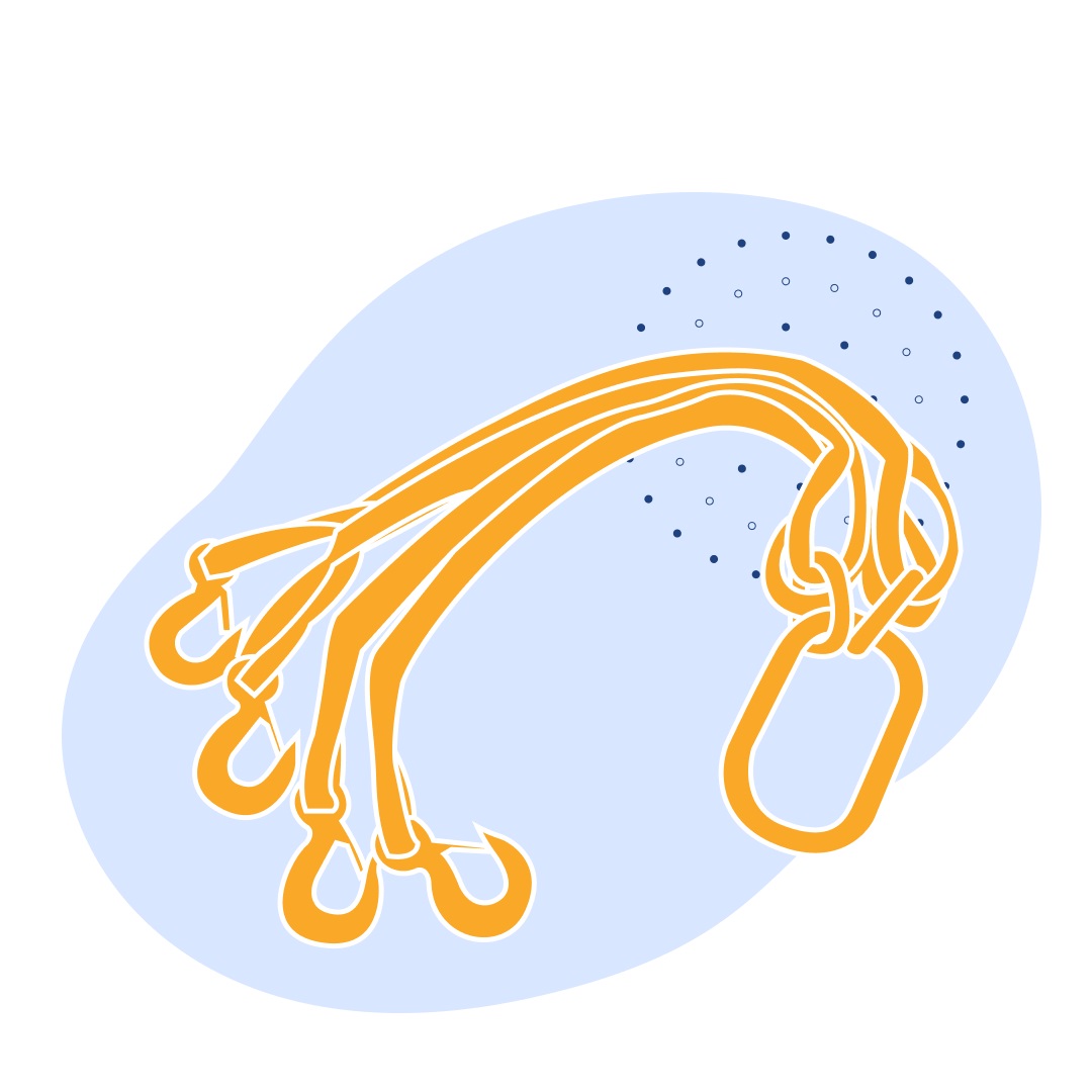 Строп текстильный 4СТ 2 м 10 т