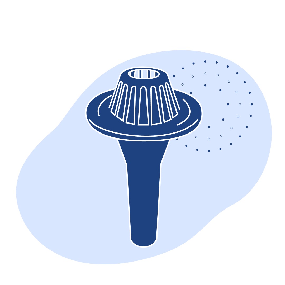 Чугунная водосточная воронка 360x92 мм СЧ20